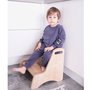 Hanah Home Steps Taburete para niños Marrón